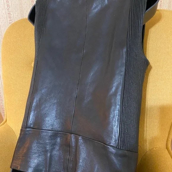 J Brand Leather Vest - Picture 5 of 11